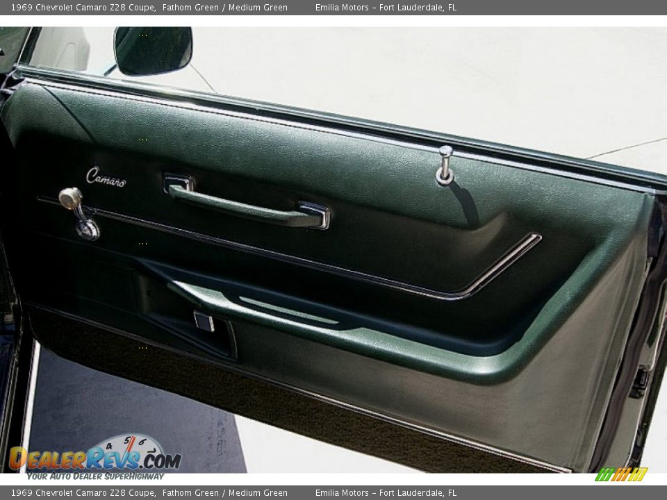 Door Panel of 1969 Chevrolet Camaro Z28 Coupe Photo #62