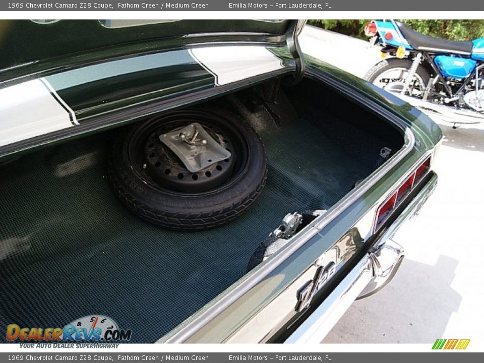 1969 Chevrolet Camaro Z28 Coupe Trunk Photo #89