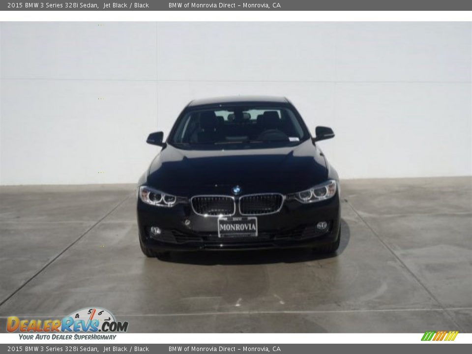 2015 BMW 3 Series 328i Sedan Jet Black / Black Photo #3