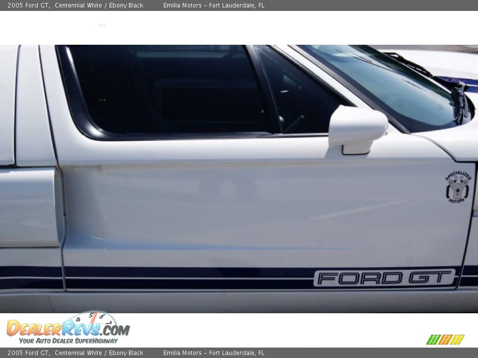 2005 Ford GT Centennial White / Ebony Black Photo #12