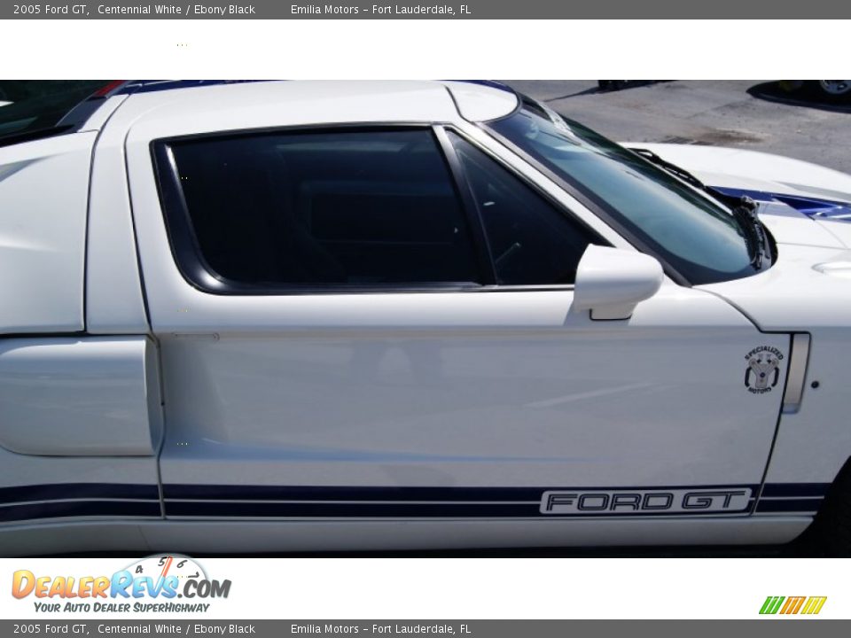 2005 Ford GT Centennial White / Ebony Black Photo #14