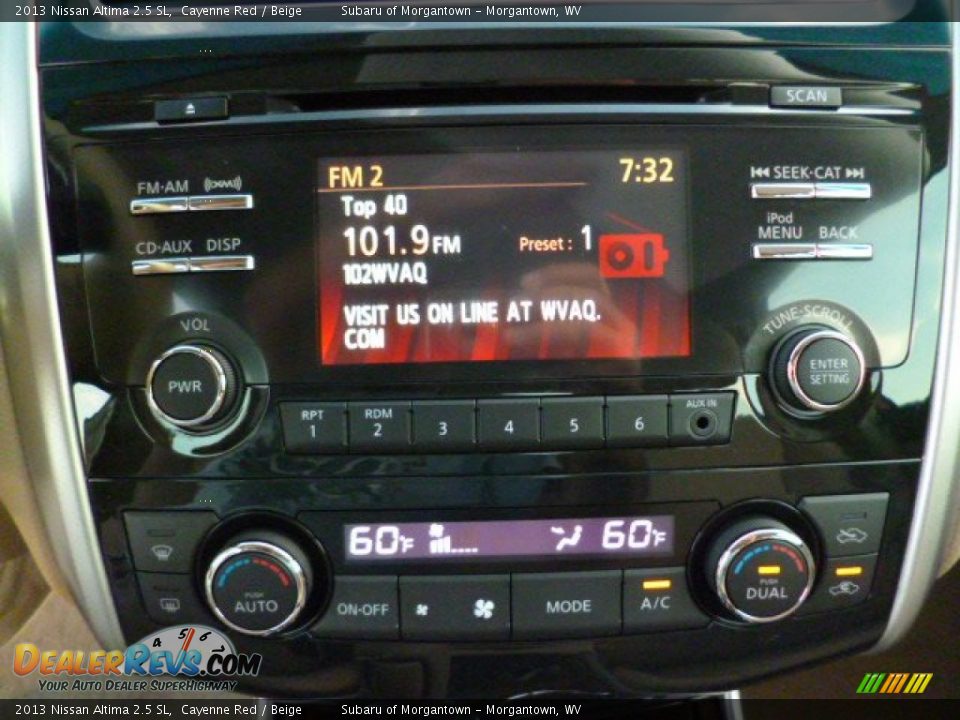 2013 Nissan Altima 2.5 SL Cayenne Red / Beige Photo #18