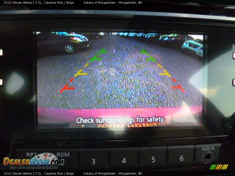 2013 Nissan Altima 2.5 SL Cayenne Red / Beige Photo #19