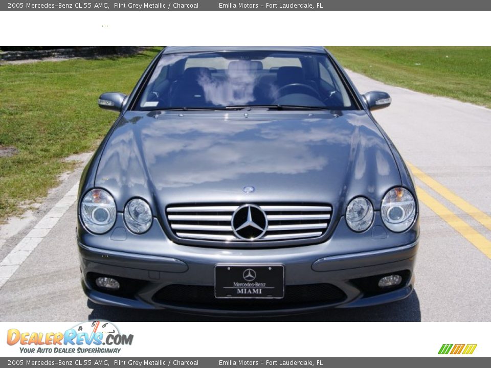2005 Mercedes-Benz CL 55 AMG Flint Grey Metallic / Charcoal Photo #13
