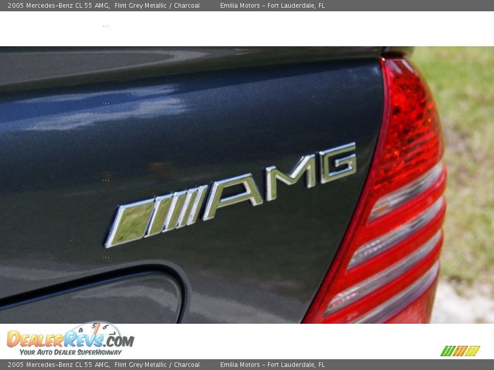 2005 Mercedes-Benz CL 55 AMG Flint Grey Metallic / Charcoal Photo #19