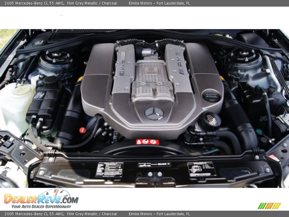 2005 Mercedes-Benz CL 55 AMG 5.4L AMG Supercharged SOHC 24V V8 Engine Photo #46
