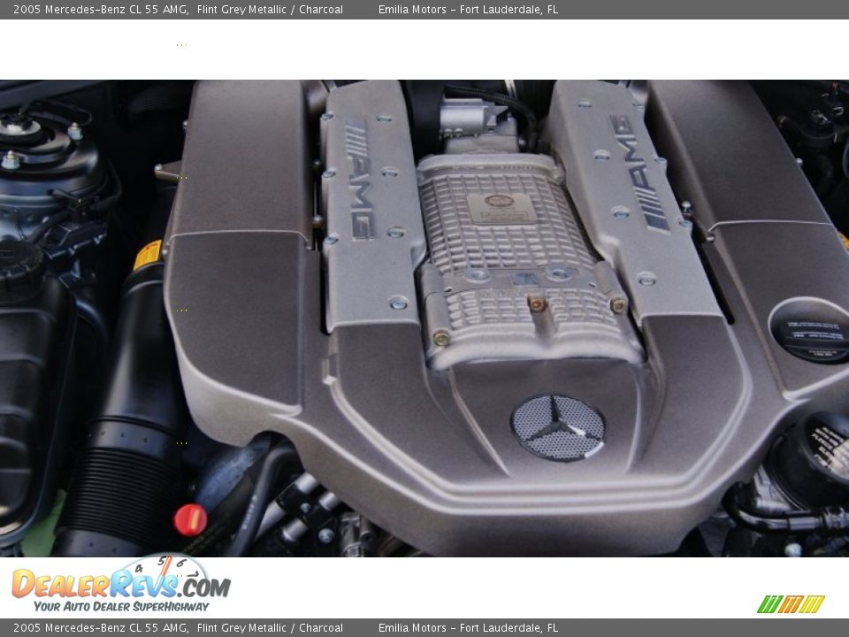 2005 Mercedes-Benz CL 55 AMG 5.4L AMG Supercharged SOHC 24V V8 Engine Photo #48