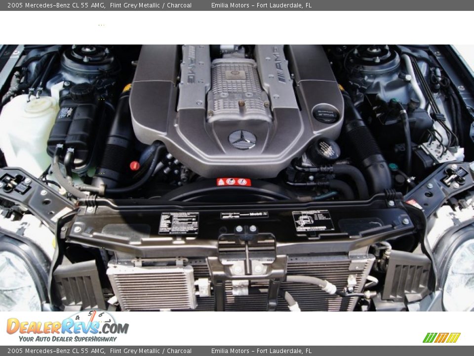 2005 Mercedes-Benz CL 55 AMG 5.4L AMG Supercharged SOHC 24V V8 Engine Photo #51