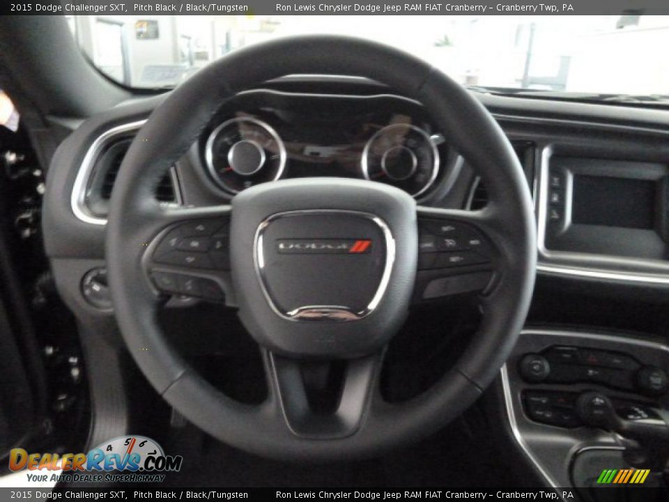 2015 Dodge Challenger SXT Steering Wheel Photo #19