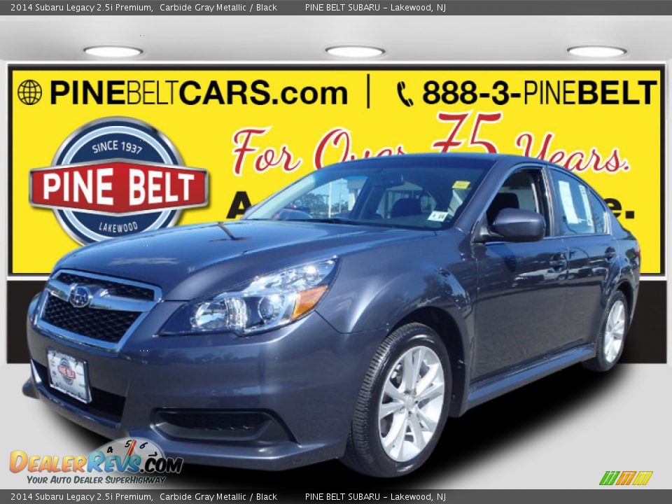 2014 Subaru Legacy 2.5i Premium Carbide Gray Metallic / Black Photo #1