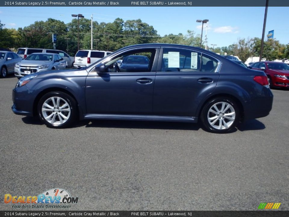 2014 Subaru Legacy 2.5i Premium Carbide Gray Metallic / Black Photo #8