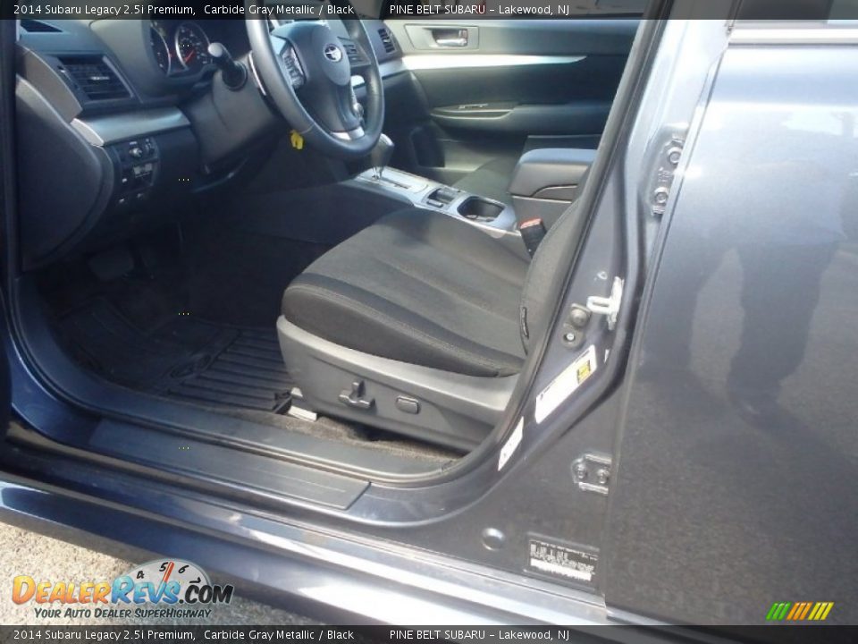 2014 Subaru Legacy 2.5i Premium Carbide Gray Metallic / Black Photo #9