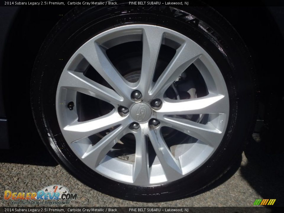 2014 Subaru Legacy 2.5i Premium Carbide Gray Metallic / Black Photo #17