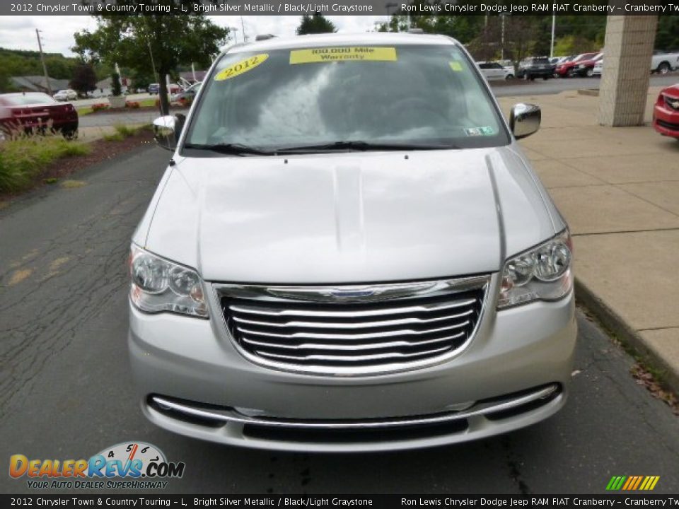 2012 Chrysler Town & Country Touring - L Bright Silver Metallic / Black/Light Graystone Photo #3