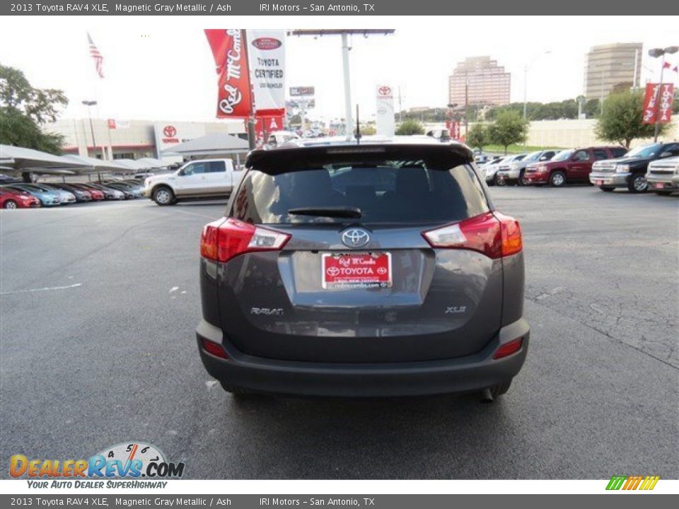 2013 Toyota RAV4 XLE Magnetic Gray Metallic / Ash Photo #6