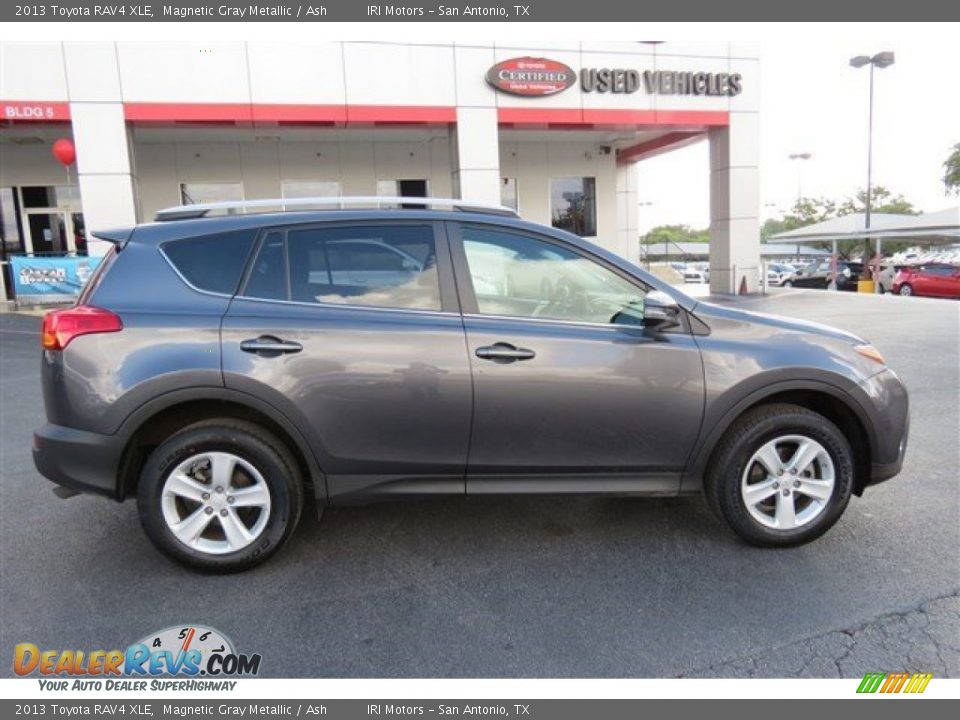 2013 Toyota RAV4 XLE Magnetic Gray Metallic / Ash Photo #8