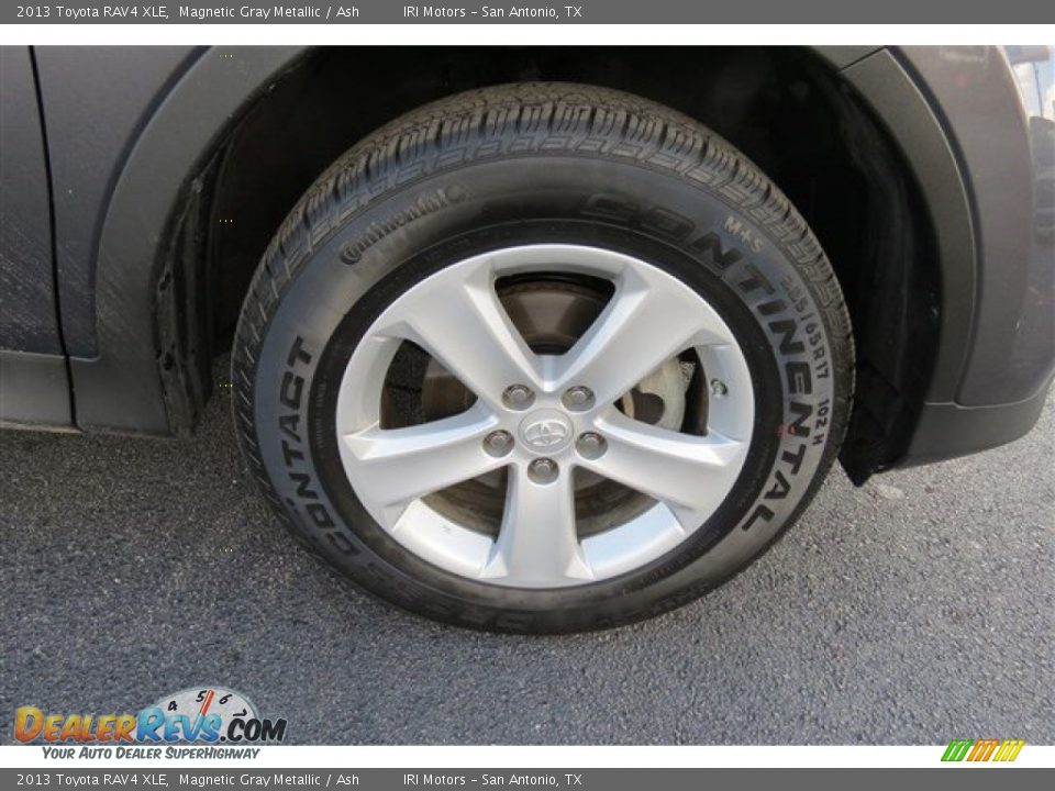 2013 Toyota RAV4 XLE Magnetic Gray Metallic / Ash Photo #9