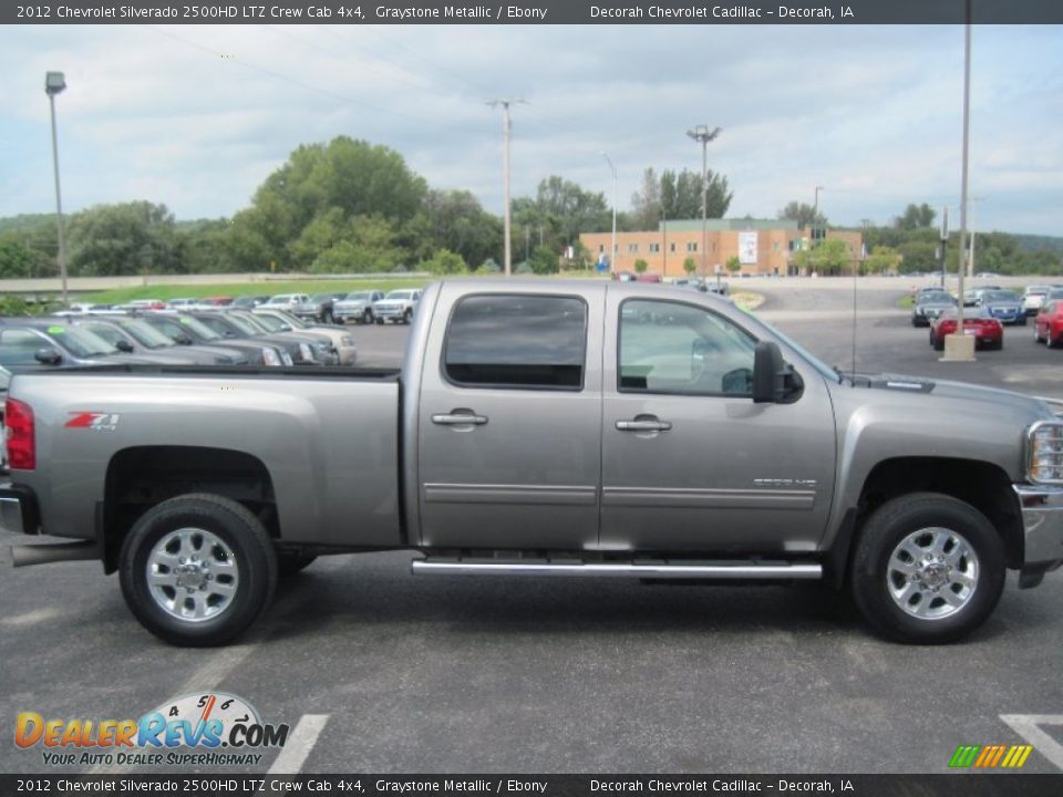 2012 Chevrolet Silverado 2500HD LTZ Crew Cab 4x4 Graystone Metallic / Ebony Photo #3