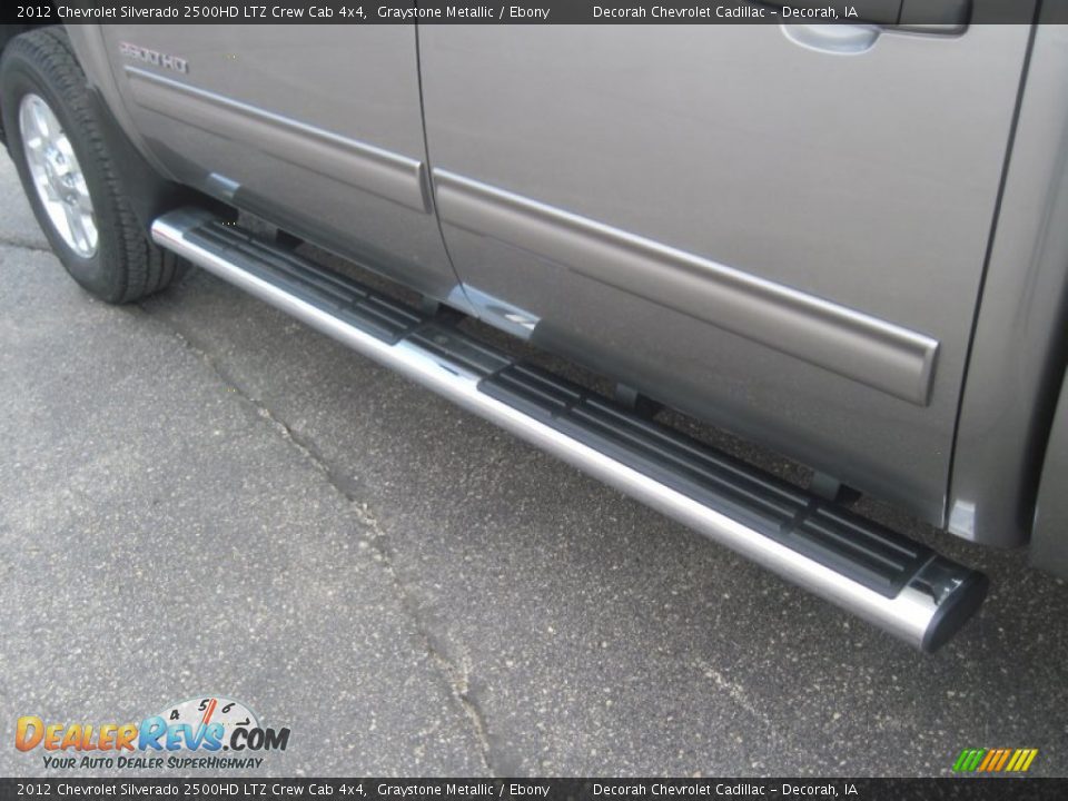 2012 Chevrolet Silverado 2500HD LTZ Crew Cab 4x4 Graystone Metallic / Ebony Photo #6