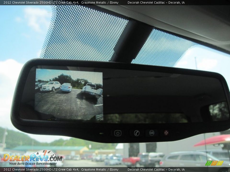 2012 Chevrolet Silverado 2500HD LTZ Crew Cab 4x4 Graystone Metallic / Ebony Photo #17