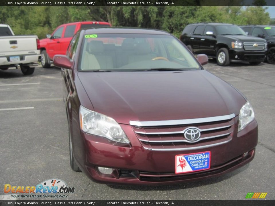 2005 Toyota Avalon Touring Cassis Red Pearl / Ivory Photo #2