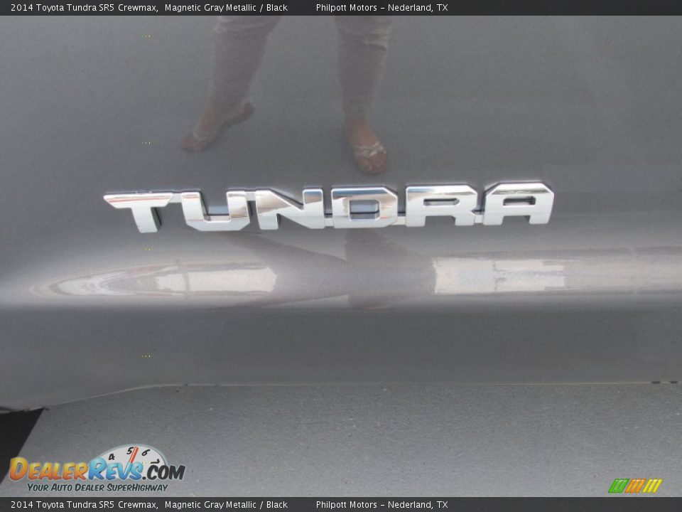 2014 Toyota Tundra SR5 Crewmax Magnetic Gray Metallic / Black Photo #14