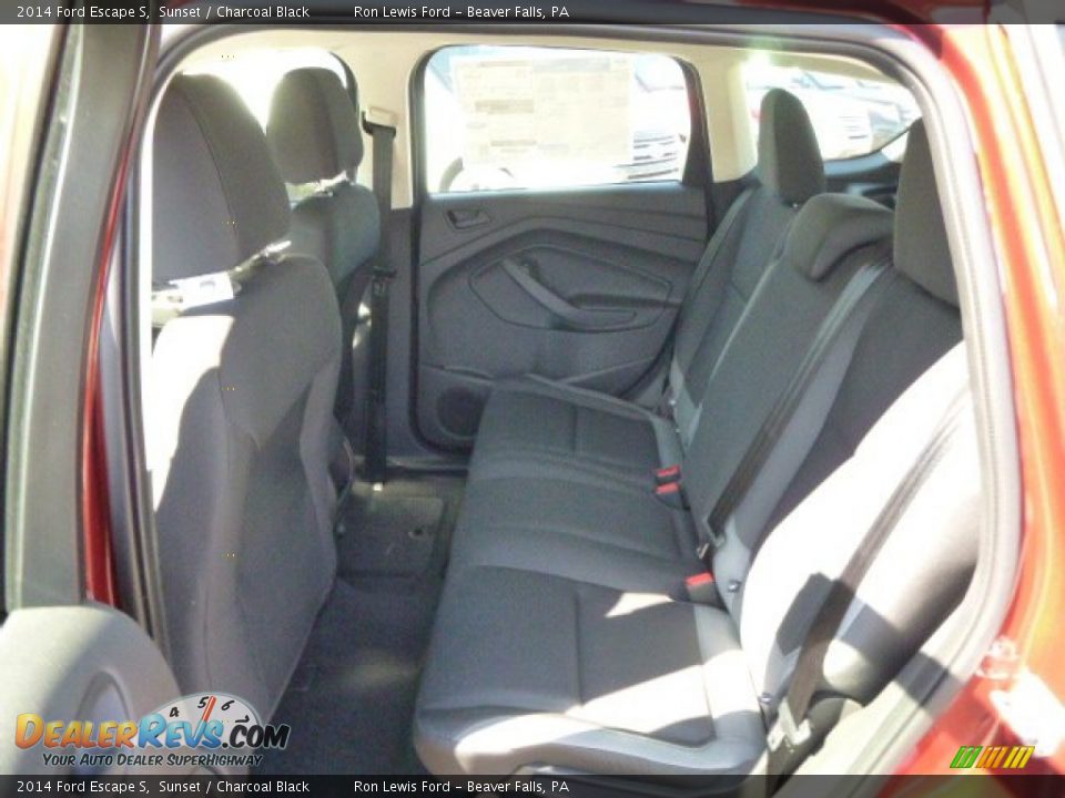 2014 Ford Escape S Sunset / Charcoal Black Photo #12