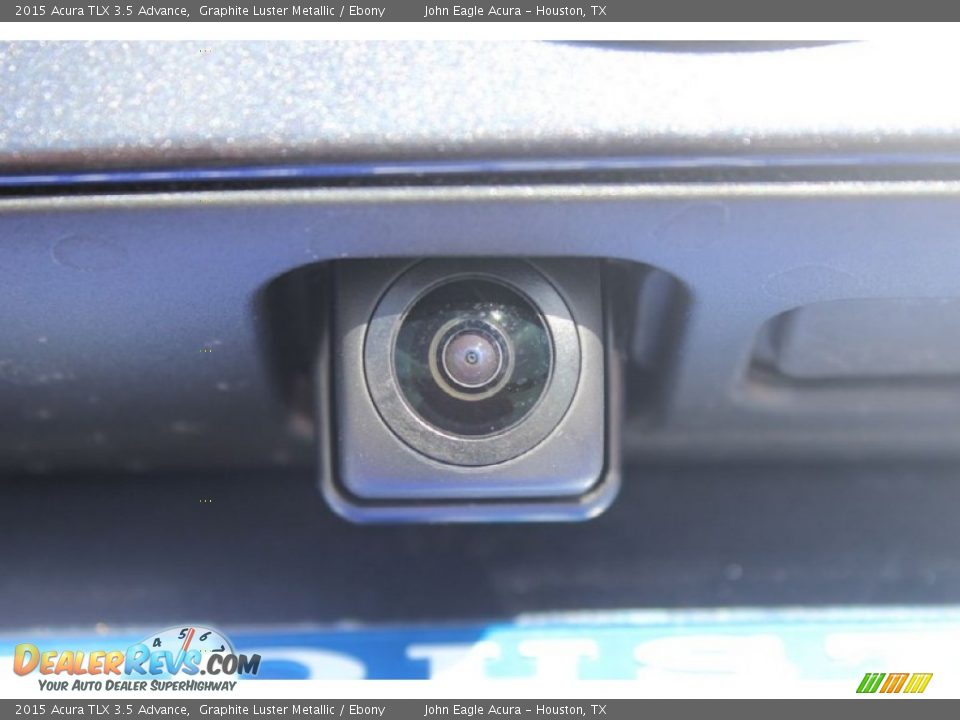 2015 Acura TLX 3.5 Advance Graphite Luster Metallic / Ebony Photo #14