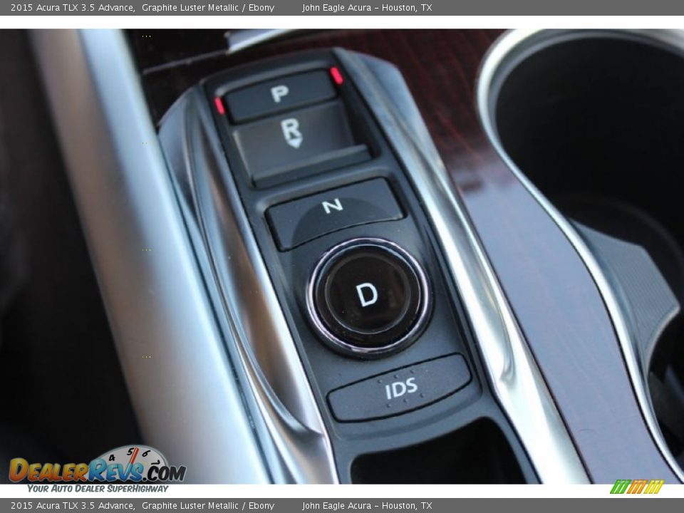 2015 Acura TLX 3.5 Advance Graphite Luster Metallic / Ebony Photo #33