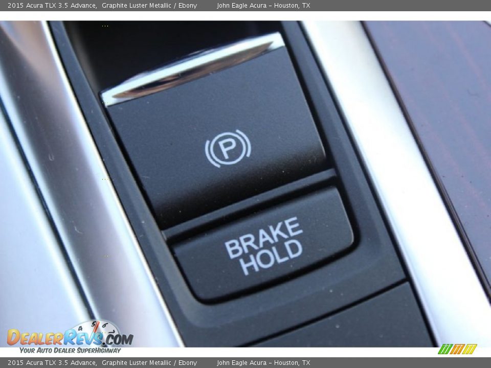 2015 Acura TLX 3.5 Advance Graphite Luster Metallic / Ebony Photo #34