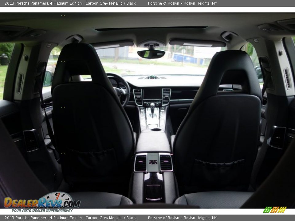 2013 Porsche Panamera 4 Platinum Edition Carbon Grey Metallic / Black Photo #17