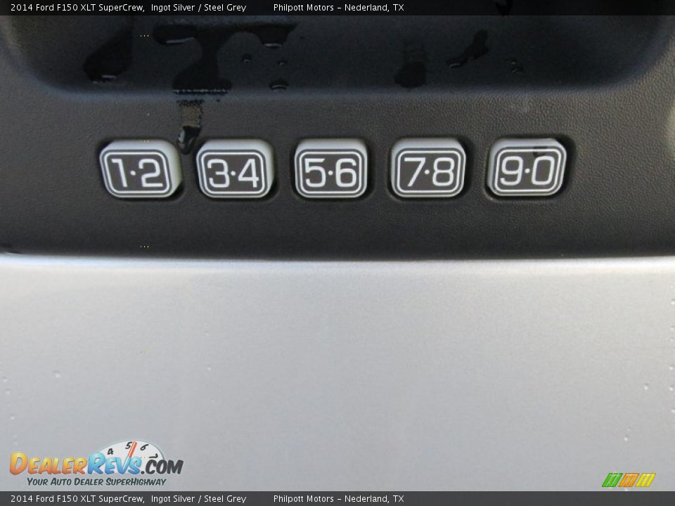 2014 Ford F150 XLT SuperCrew Ingot Silver / Steel Grey Photo #15