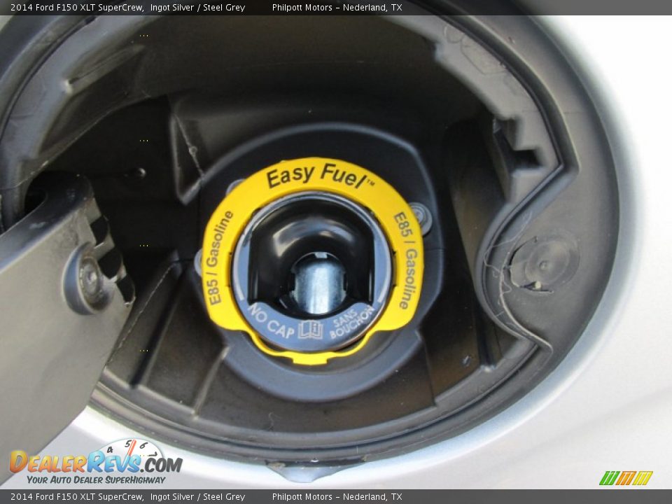 2014 Ford F150 XLT SuperCrew Ingot Silver / Steel Grey Photo #16