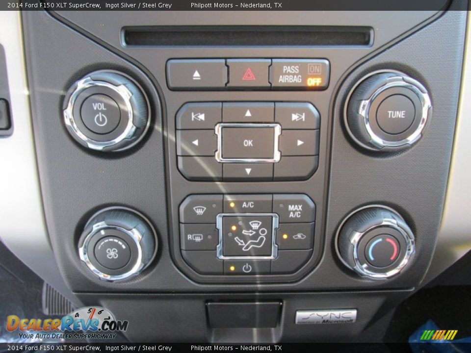 2014 Ford F150 XLT SuperCrew Ingot Silver / Steel Grey Photo #31