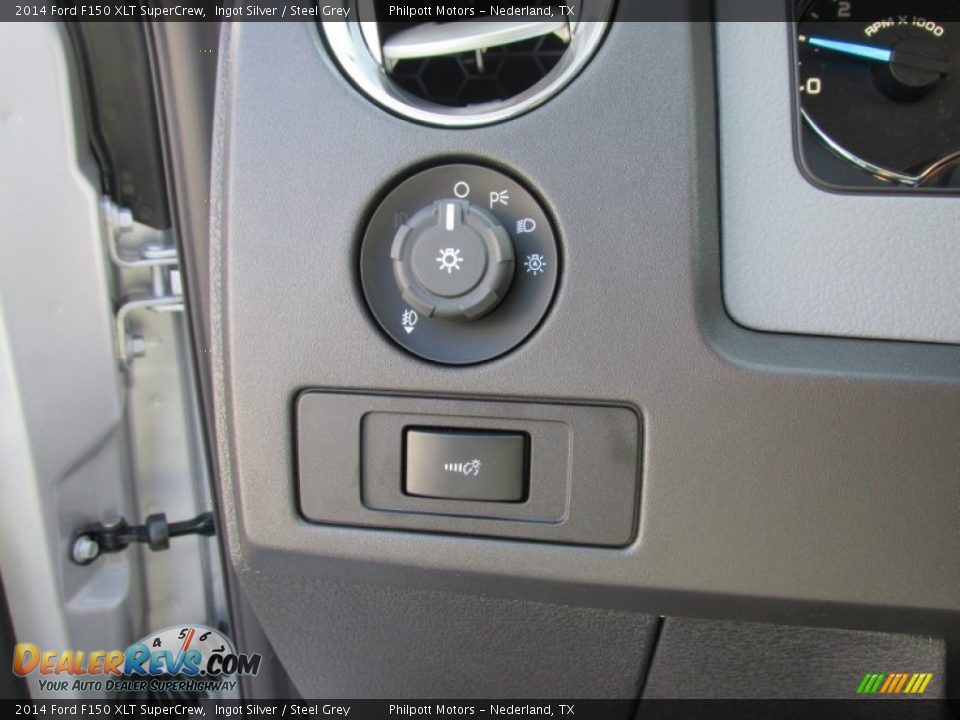 2014 Ford F150 XLT SuperCrew Ingot Silver / Steel Grey Photo #36