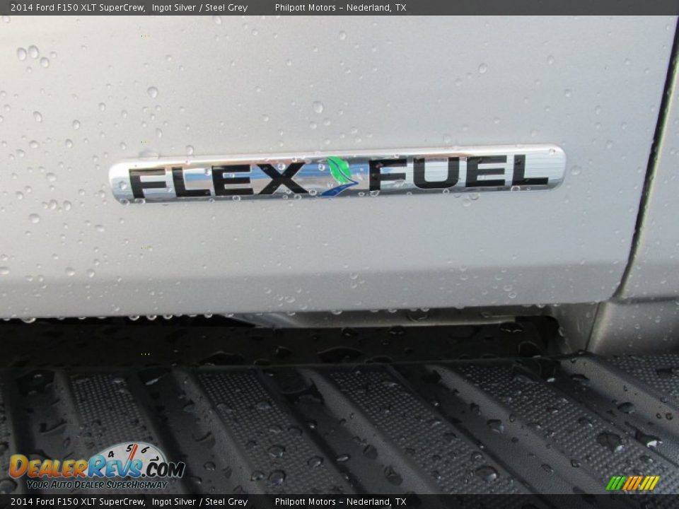 2014 Ford F150 XLT SuperCrew Ingot Silver / Steel Grey Photo #18