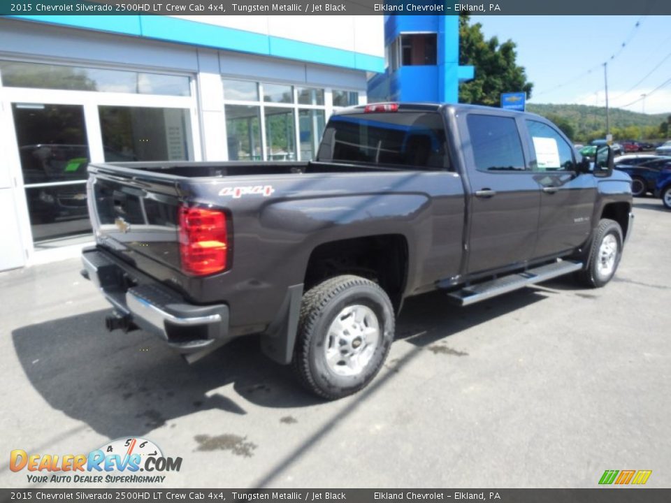 2015 Chevrolet Silverado 2500HD LT Crew Cab 4x4 Tungsten Metallic / Jet Black Photo #3