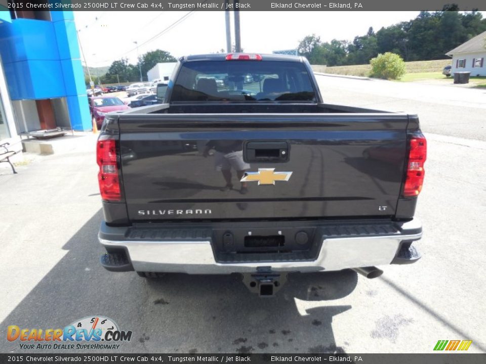 2015 Chevrolet Silverado 2500HD LT Crew Cab 4x4 Tungsten Metallic / Jet Black Photo #4