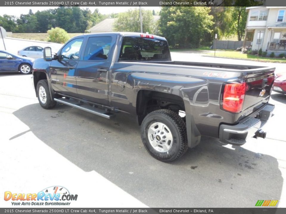 2015 Chevrolet Silverado 2500HD LT Crew Cab 4x4 Tungsten Metallic / Jet Black Photo #5