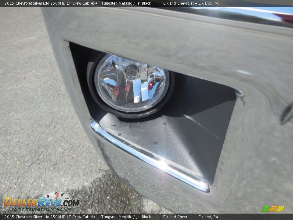 2015 Chevrolet Silverado 2500HD LT Crew Cab 4x4 Tungsten Metallic / Jet Black Photo #9