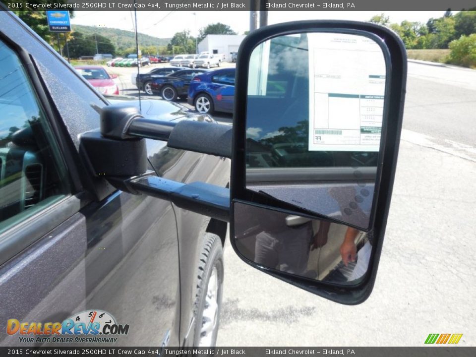 2015 Chevrolet Silverado 2500HD LT Crew Cab 4x4 Tungsten Metallic / Jet Black Photo #10