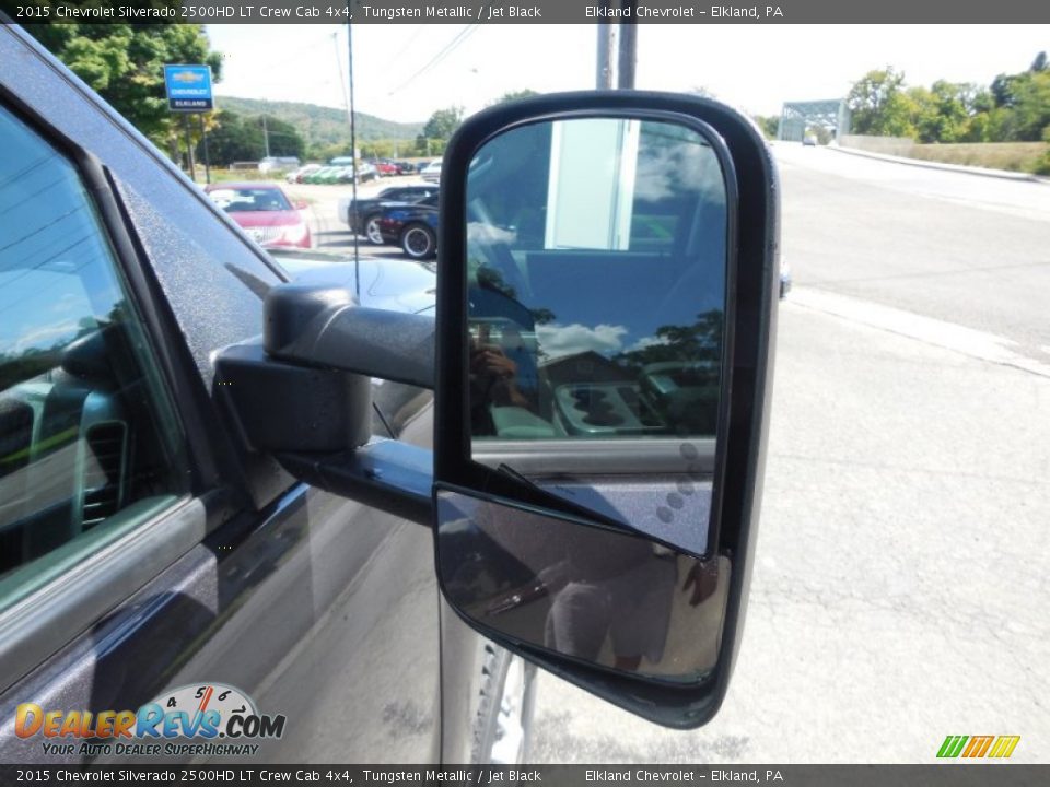 2015 Chevrolet Silverado 2500HD LT Crew Cab 4x4 Tungsten Metallic / Jet Black Photo #11