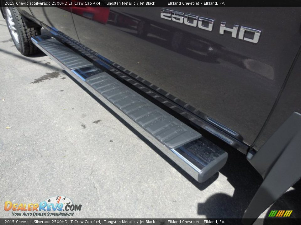 2015 Chevrolet Silverado 2500HD LT Crew Cab 4x4 Tungsten Metallic / Jet Black Photo #12