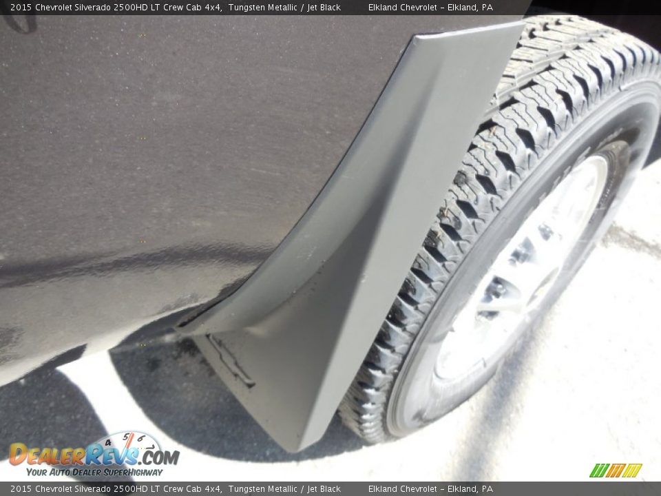 2015 Chevrolet Silverado 2500HD LT Crew Cab 4x4 Tungsten Metallic / Jet Black Photo #14