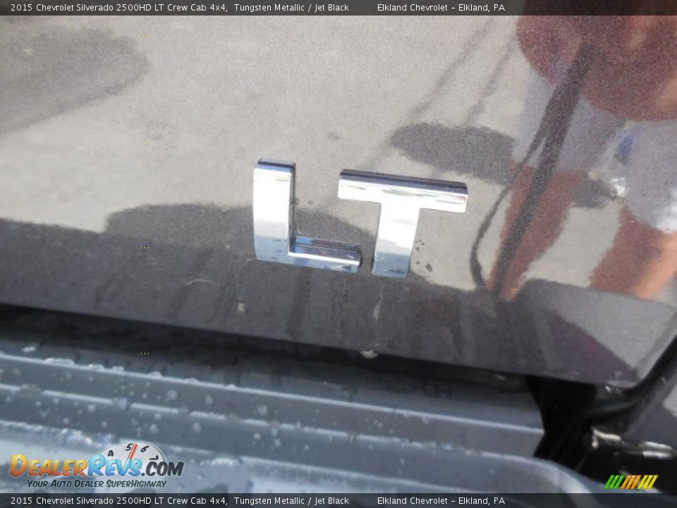 2015 Chevrolet Silverado 2500HD LT Crew Cab 4x4 Tungsten Metallic / Jet Black Photo #15