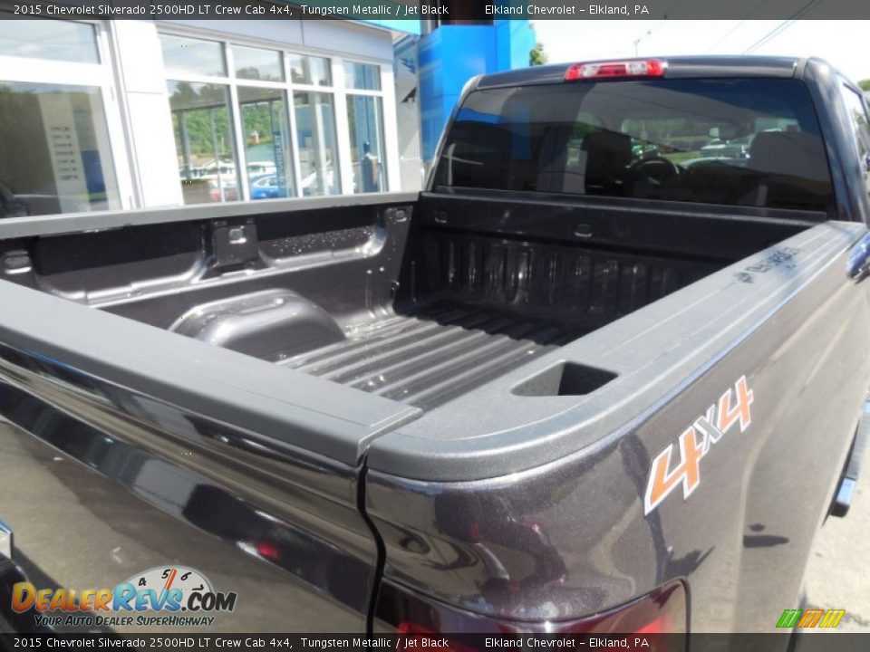 2015 Chevrolet Silverado 2500HD LT Crew Cab 4x4 Tungsten Metallic / Jet Black Photo #17