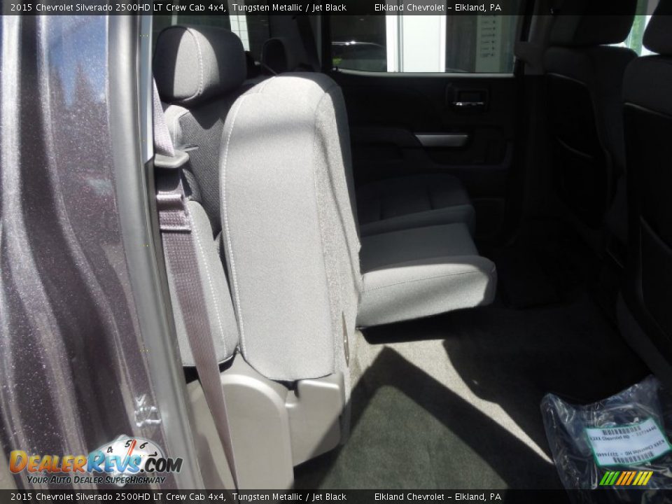 2015 Chevrolet Silverado 2500HD LT Crew Cab 4x4 Tungsten Metallic / Jet Black Photo #26