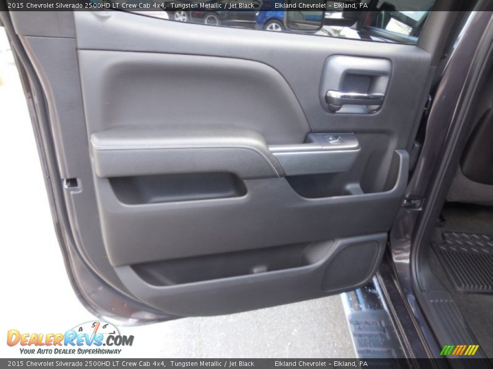 2015 Chevrolet Silverado 2500HD LT Crew Cab 4x4 Tungsten Metallic / Jet Black Photo #27