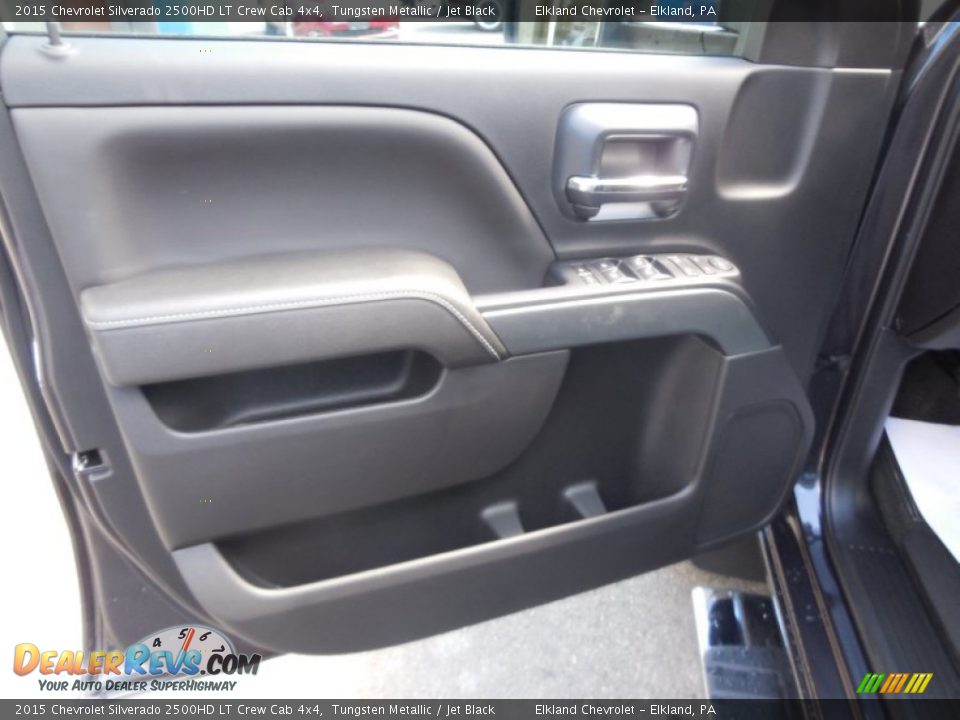 2015 Chevrolet Silverado 2500HD LT Crew Cab 4x4 Tungsten Metallic / Jet Black Photo #30
