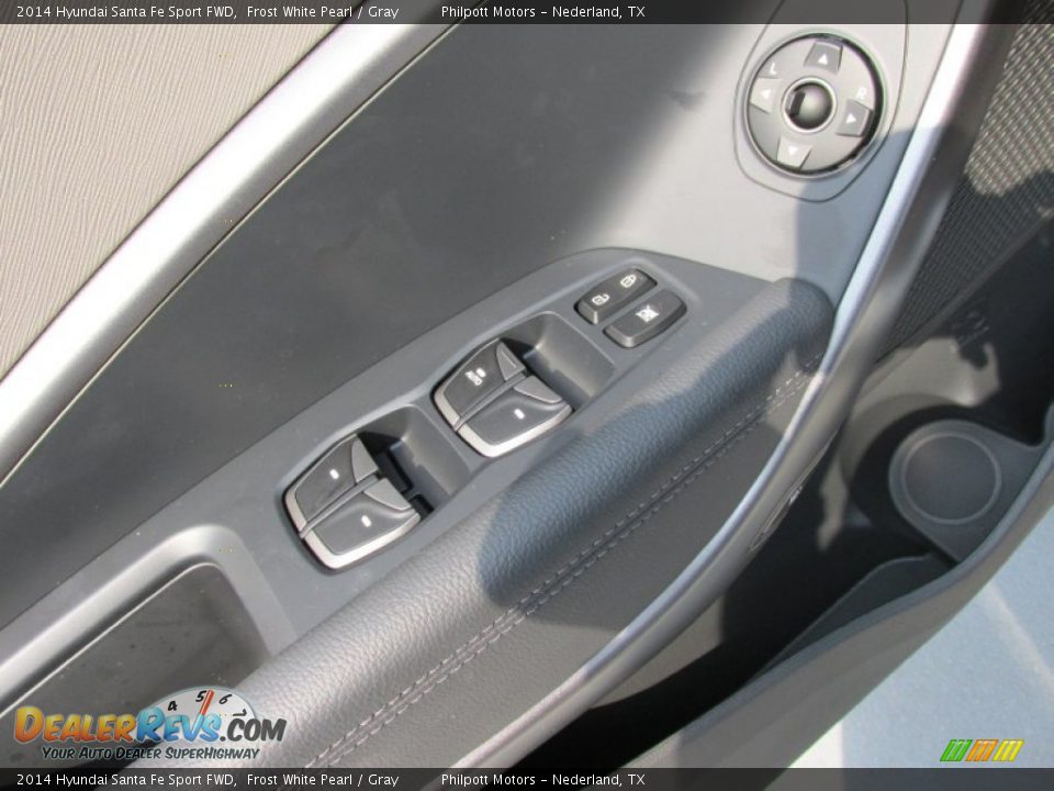 2014 Hyundai Santa Fe Sport FWD Frost White Pearl / Gray Photo #21